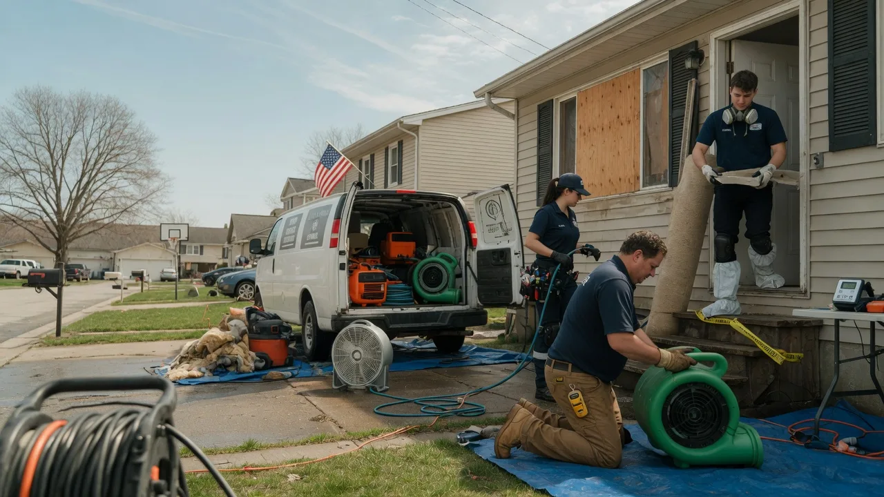 Water Damage Restoration in Dante, VA near me